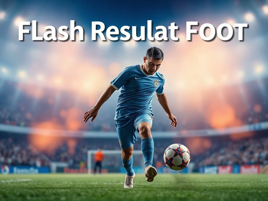 Flash Résultat Foot : flash résultat foot aujourd’hui à travers le monde
