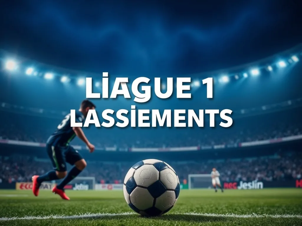 Ligue 1 Classements : Analyse Complète du Classement de la Saison