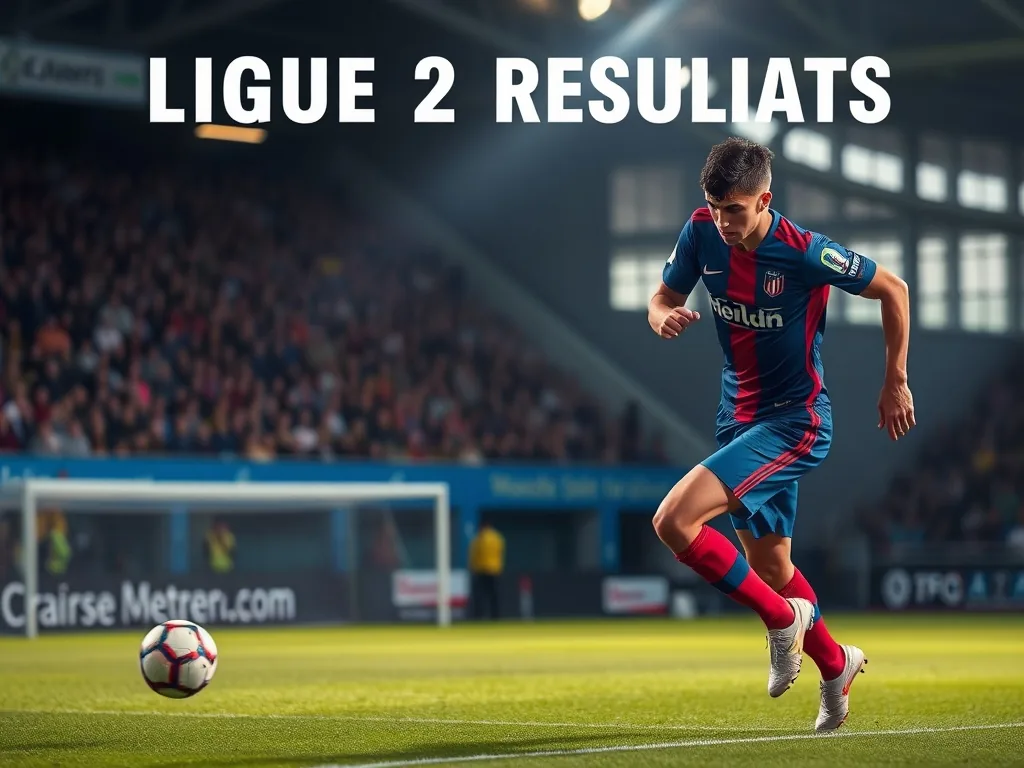 Ligue 2 Résultats : voir Ligue 2 résultats aujourd’hui et analyse approfondie