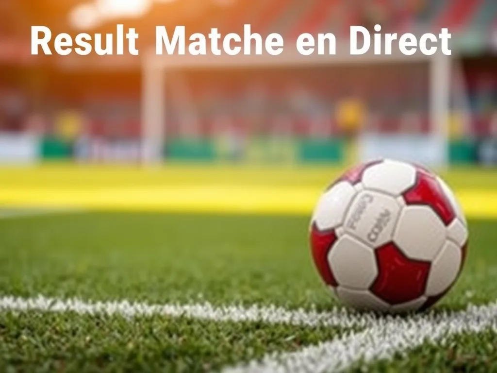 Resultat Matche en Direct : résultat matche en direct football en temps réel