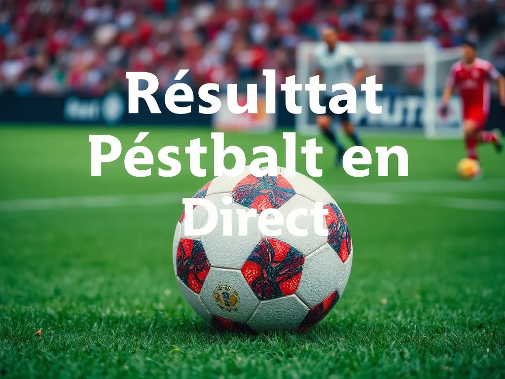 Résultat Football en Direct : résultat football en direct live - Suivez les matchs en temps réel