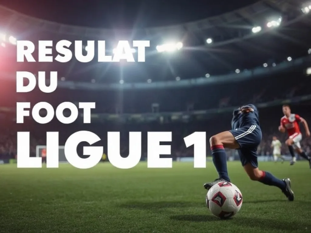 Resultat du Foot Ligue 1 : résultat du foot Ligue 1 direct - Tout Ce Que Vous Devez Savoir
