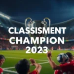Classement Ligue de Champion : classement Ligue de Champion européen 2023
