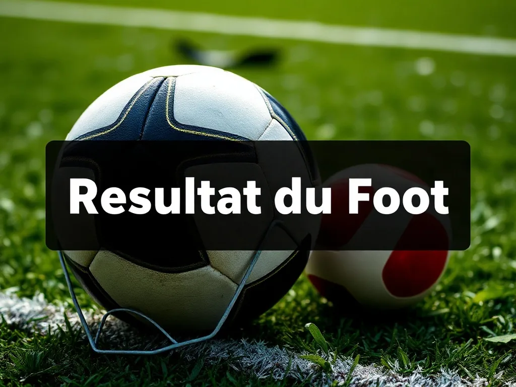 Resultat du Foot : résultat du foot tous matchs – Analyse et Détails